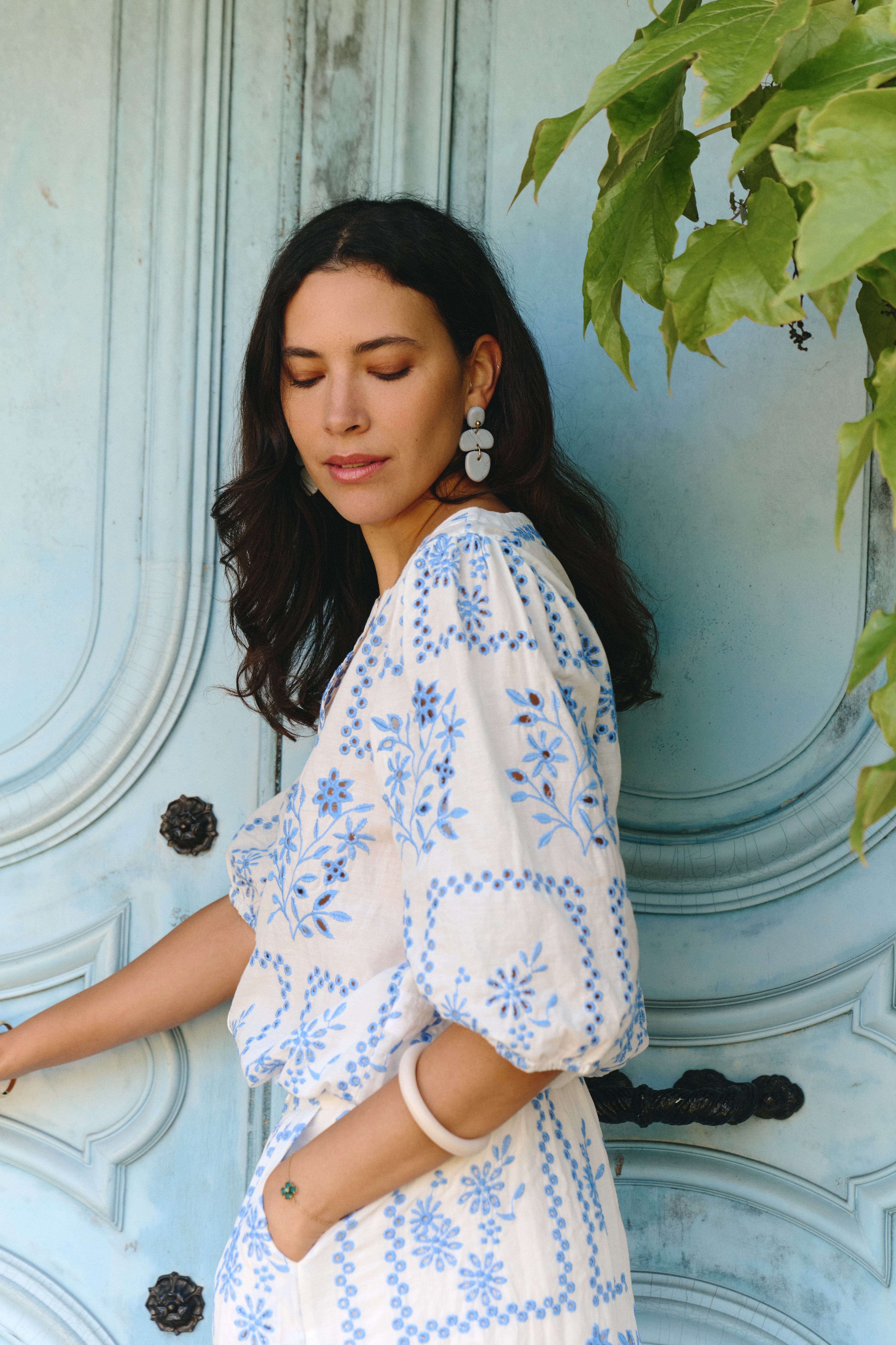 BLOUSE FLORA