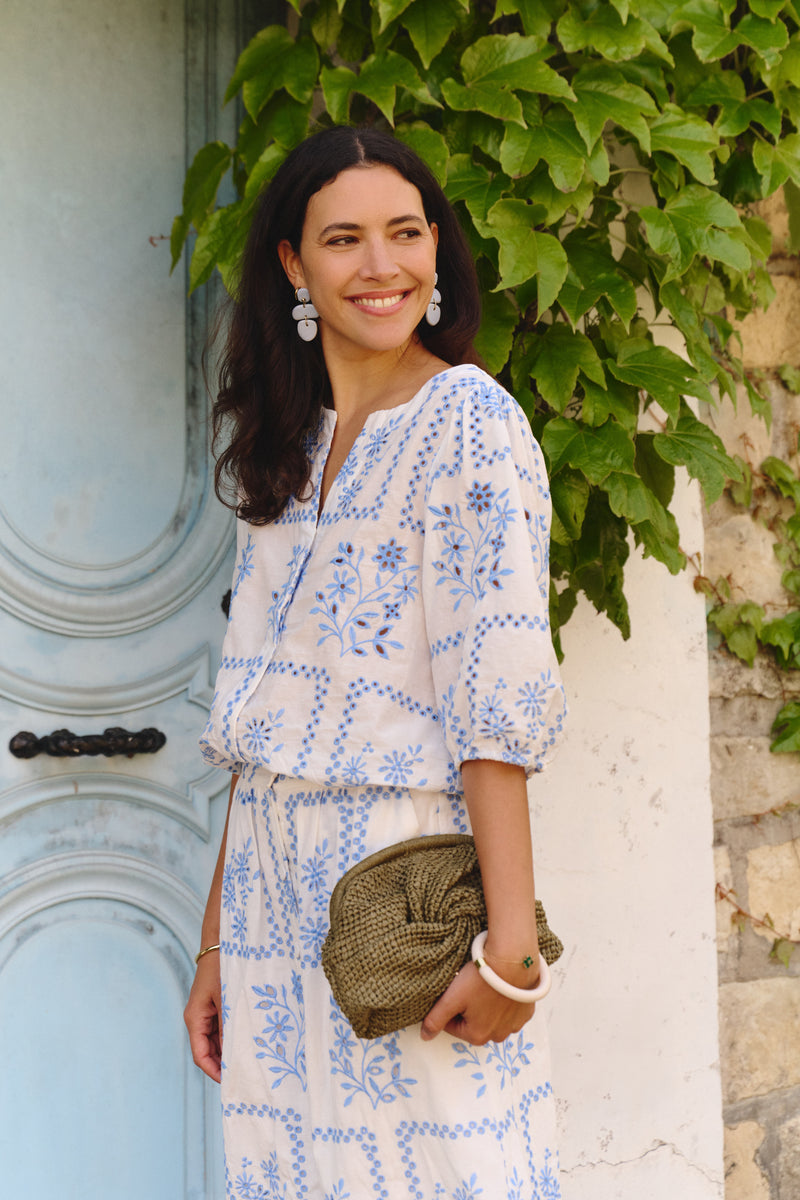 BLOUSE FLORA