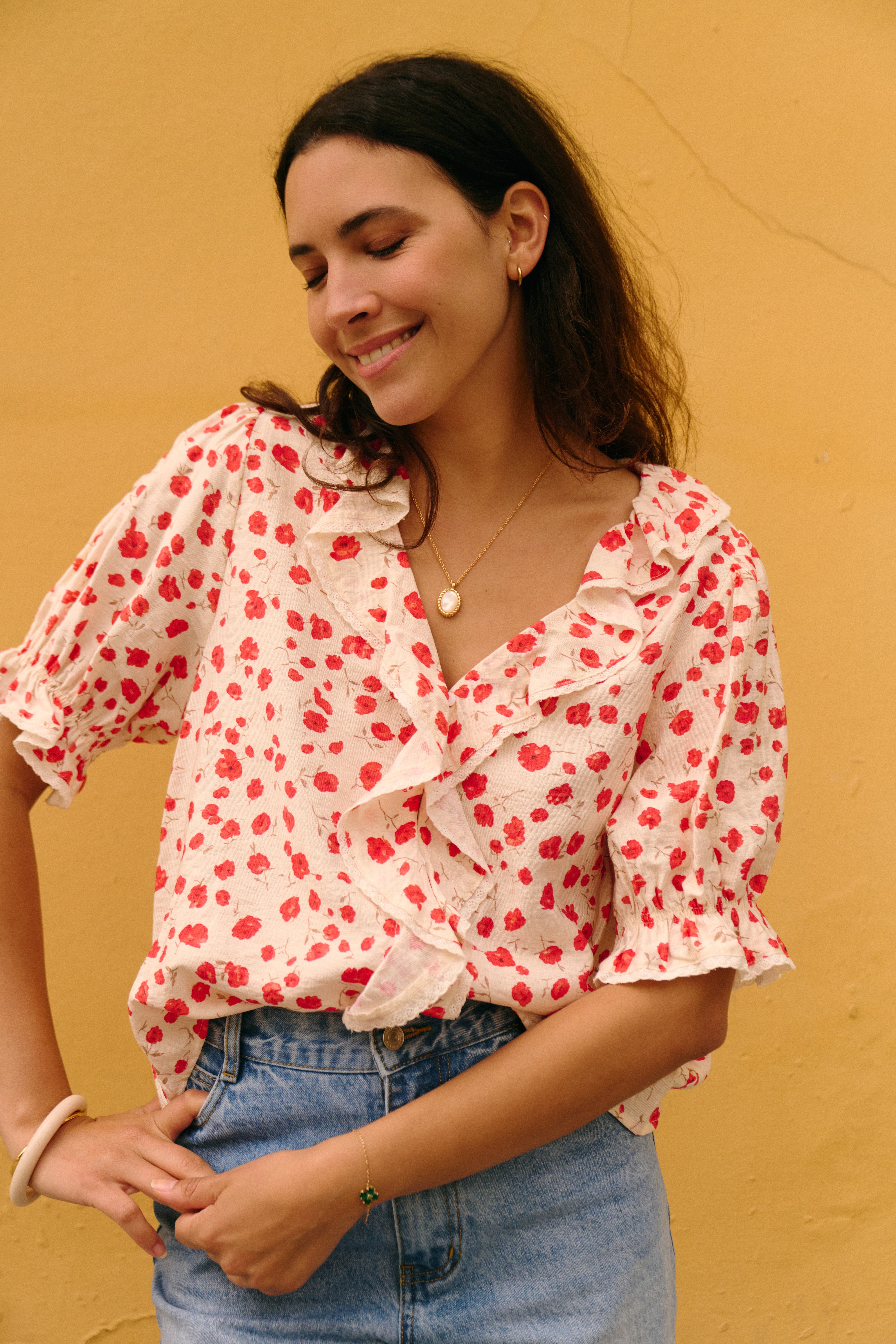 BLOUSE LILA